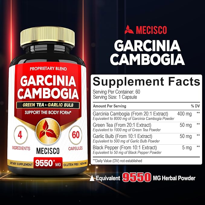 Garcinia Cambogia Complex 9550mg General SUPPS247  - Image 3