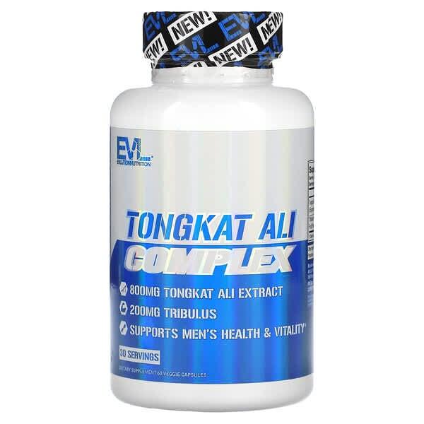 EVL Tongkat Ali Complex, 800 mg, 60 Capsules General EVL NUTRITION  - Image 1