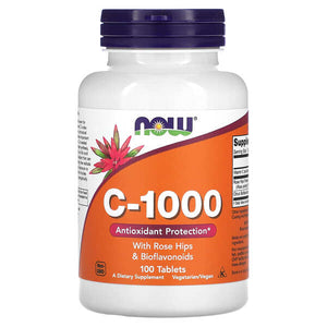 NOW Vitamin C-1000 100tabs General NOW 