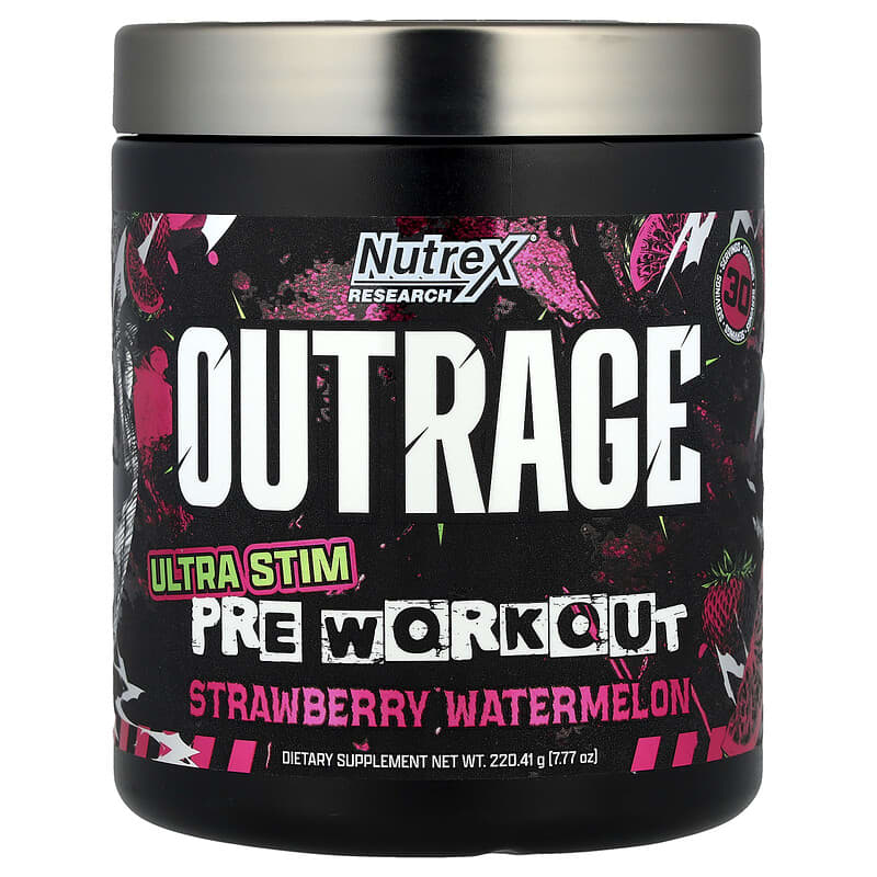 Nutrex Outrage Ultra Stim Pre Workout - Image 1