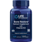 Life Extension Bone Restore with Vitamin K2, 120 vegetarian capsules