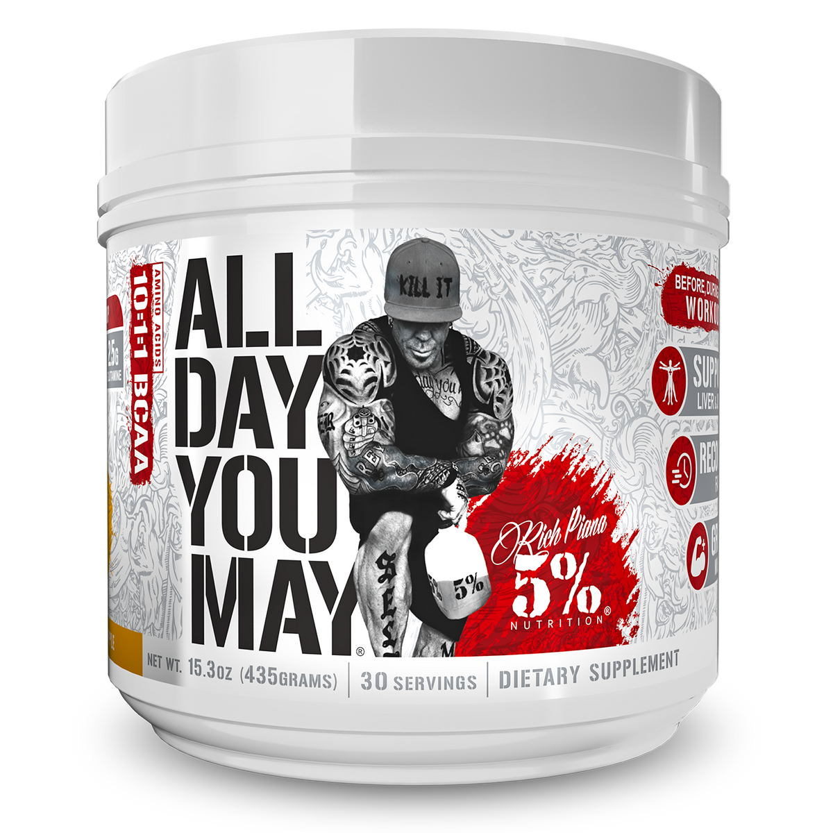 5% Nutrition All Day You May – 30 Servings Mango Pineapple