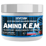 Amino KEM by Evogen Elite EAA Pump Volumizer 30 Serves blueberry apple