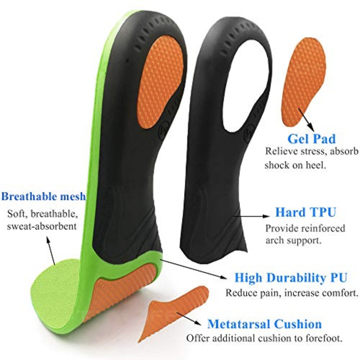 Arch Support Orthotic Insoles Arch Support SUPPS247  - Image 3
