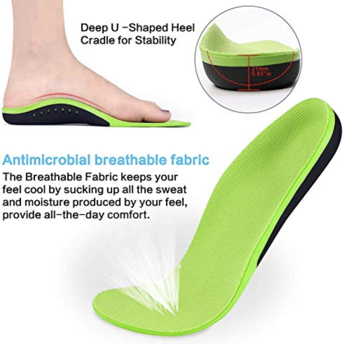 Arch Support Orthotic Insoles Arch Support SUPPS247  - Image 4