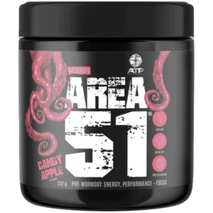 Area 51 Pre Workout by ATP Science PRE WORKOUT SUPPS247 Candy Apple 