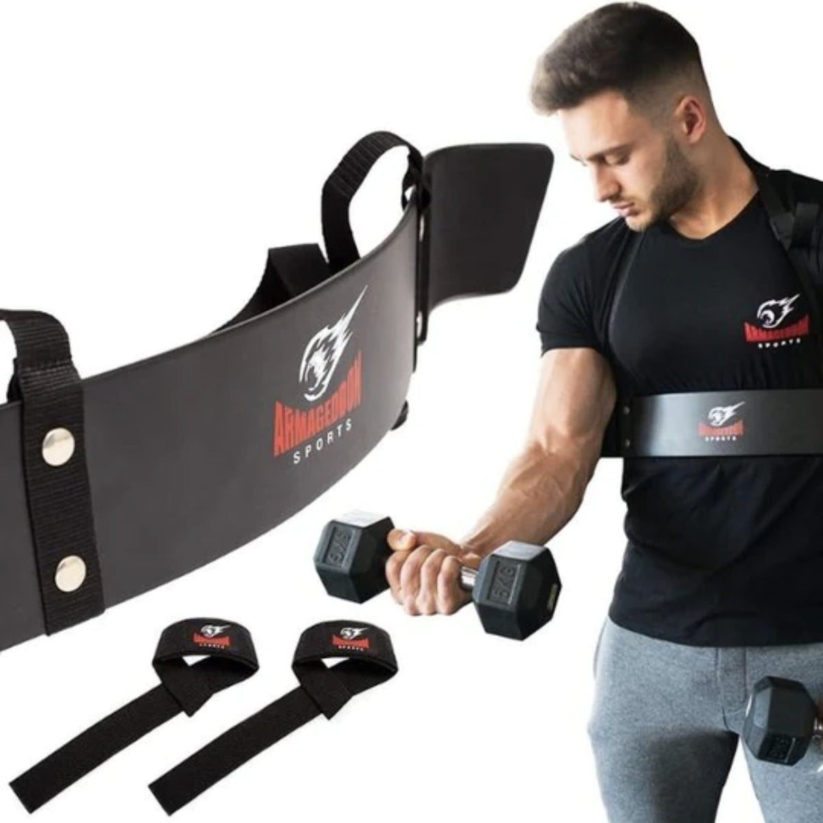 Arm Blaster Biceps Isolator Lifting Strap ARM BLASTER SUPPS247  - Image 4