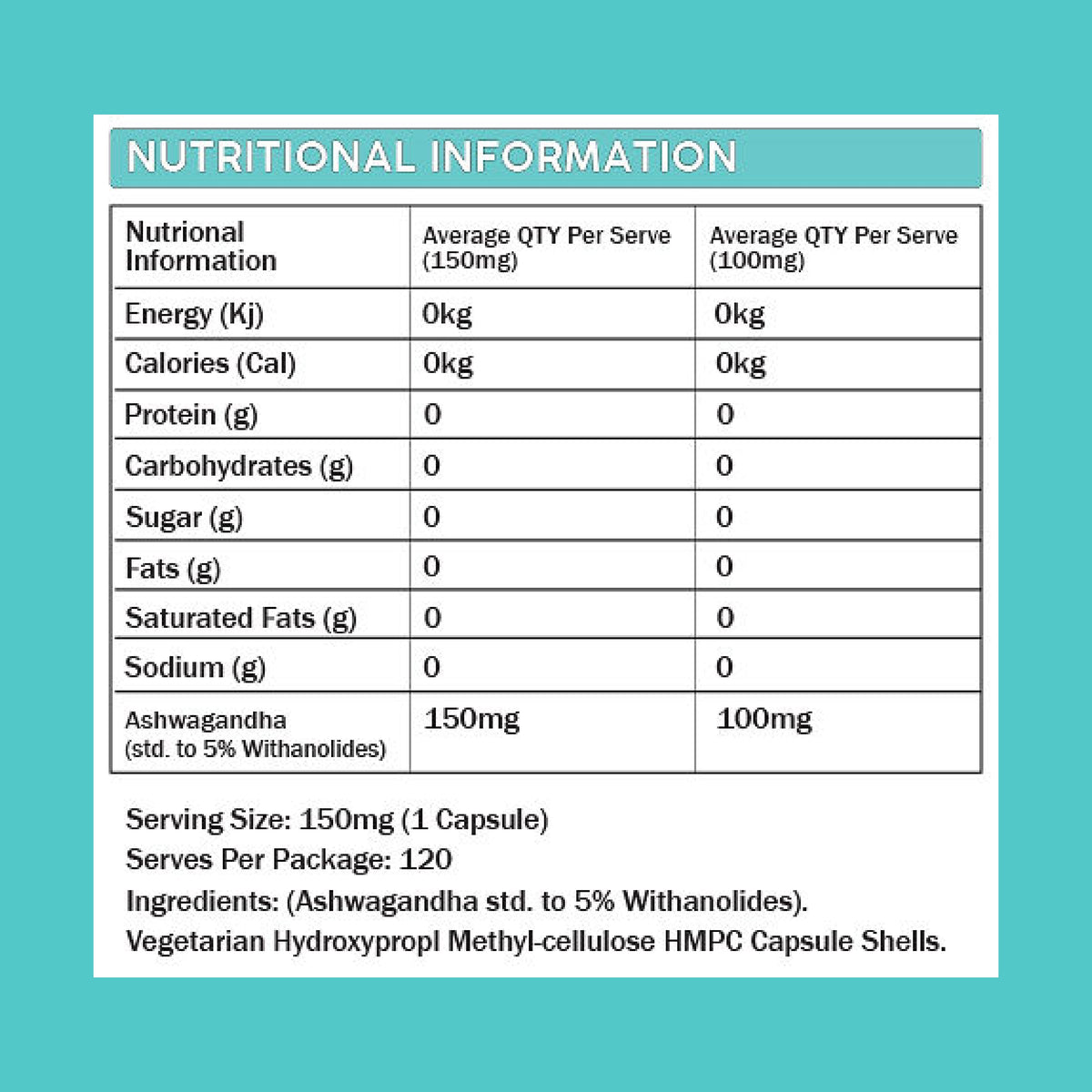 Ashwagandha by Primabolics Vitamins & Supplements Primabolics  - Image 2