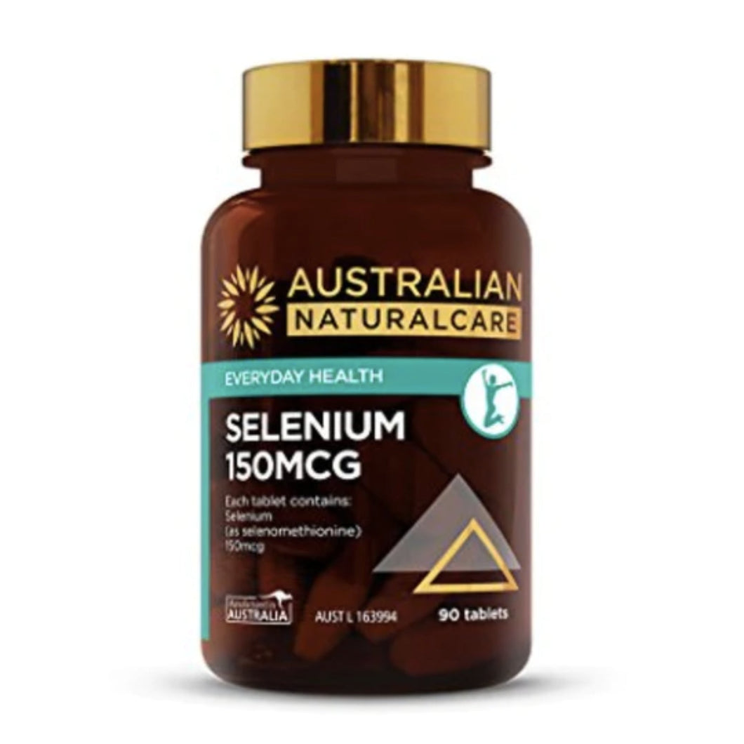 Australian NaturalCare Selenium 150mcg 90 CT Minerals SUPPS247 
