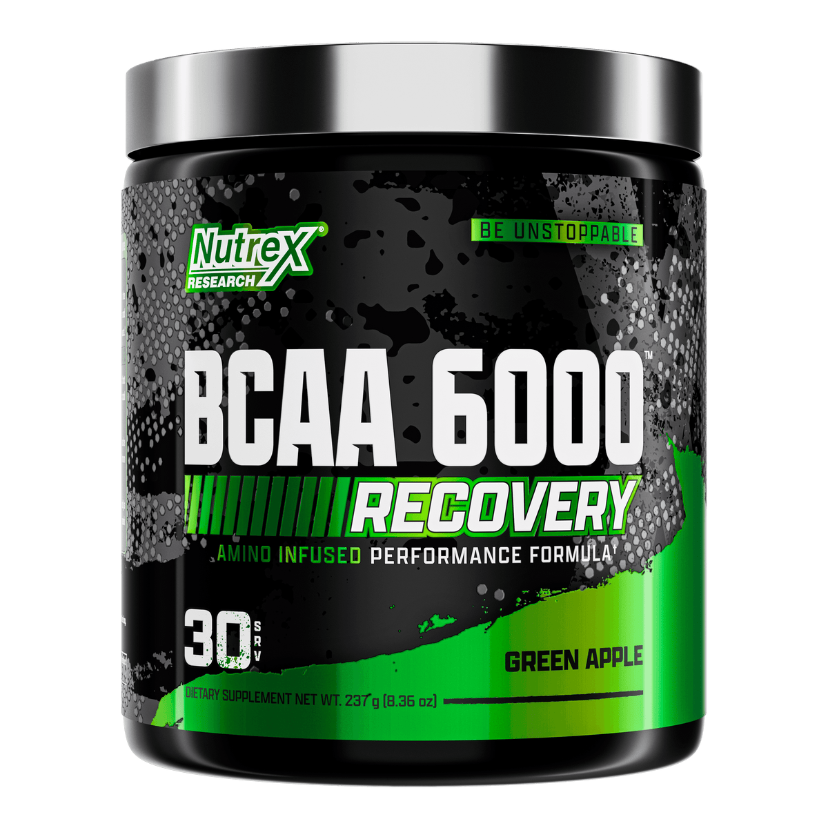 Nutrex Research - BCAA Powder 6000 Amino Acid Green Apple - Image 2