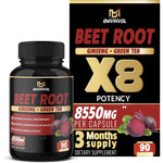 BMVINVOL Beetroot Ginseng nd Green Tea Extract Vitamins & Supplements SUPPS247 