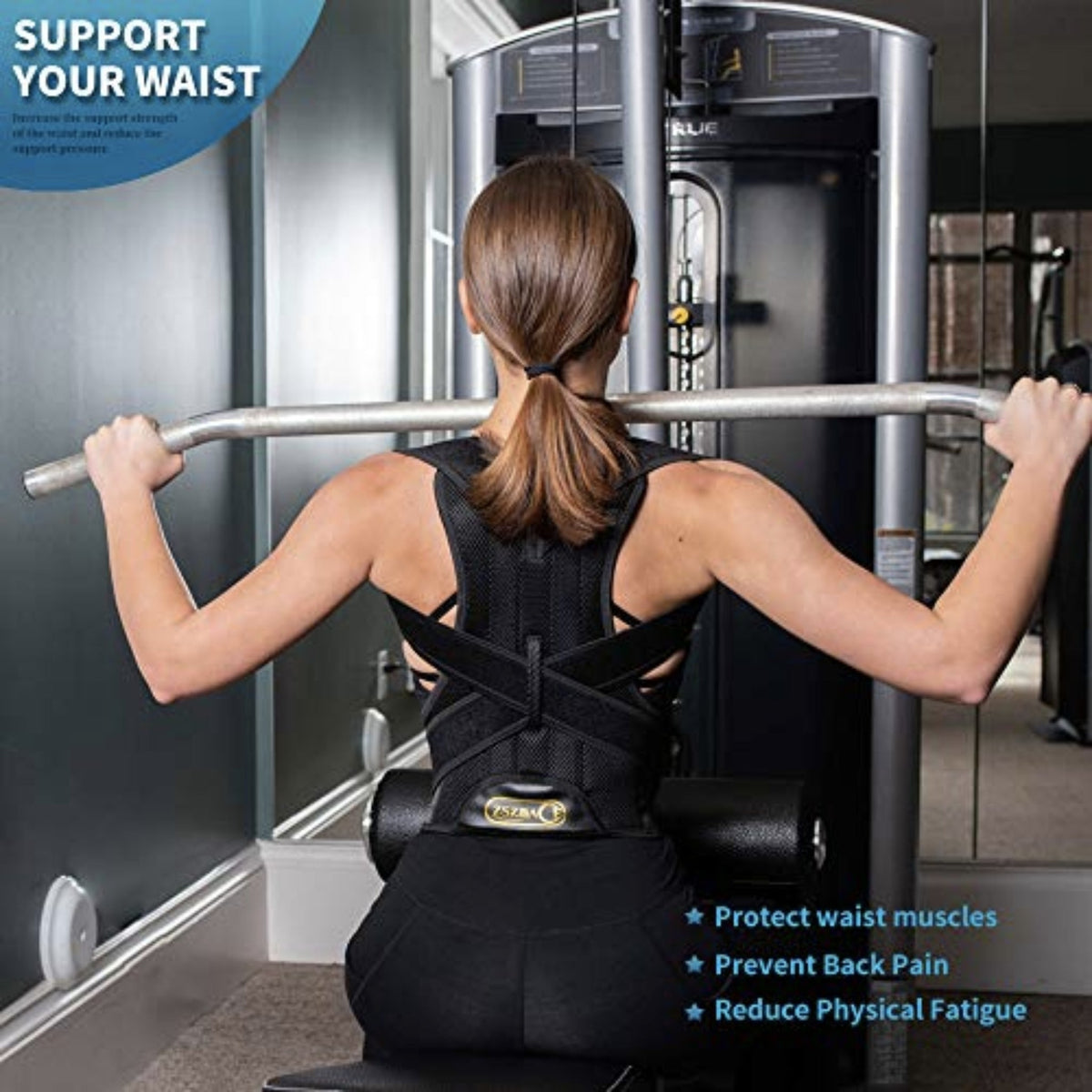 Back Support Brace Posture Corrector back support brace SUPPS247  - Image 5