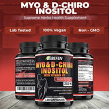 Bebefen Myo & D-Chiro Inositol with Vit D3 hormone balance SUPPS247 