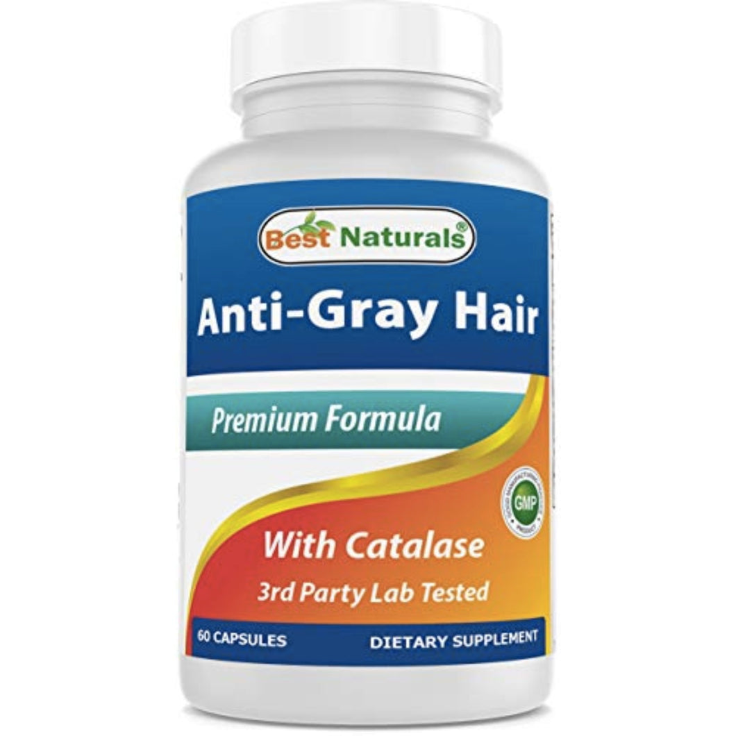 Best Naturals Anti Gray Hair Formula Hair Regrowth Treatments SUPPS247 