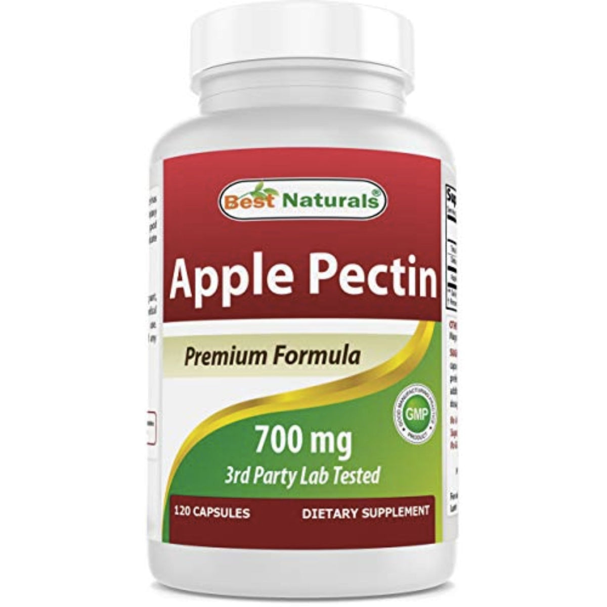Best Naturals Apple Pectin 700 mg digestive support SUPPS247  - Image 1