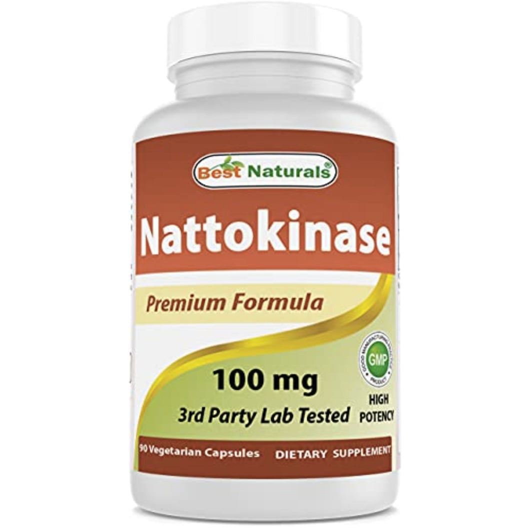 Best Naturals Nattokinase 2000 FU cardiovascular support SUPPS247 