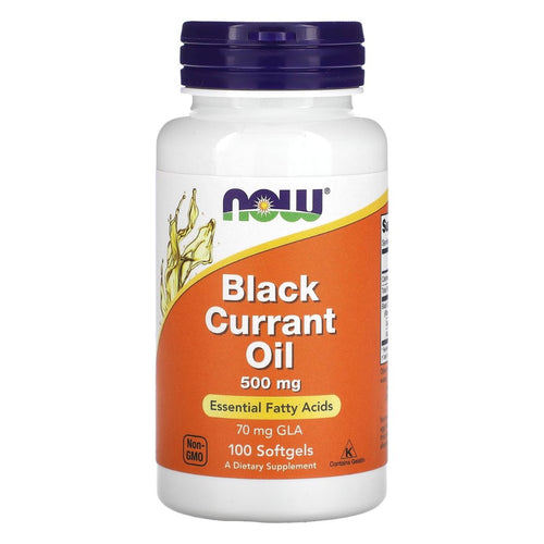 Black Currant Oil, 500 mg, 100 Softgels by NOW Foods NOW 