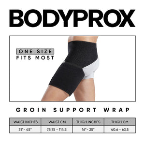 Bodyprox Adjustable Wrap For Hip, Groin, and Lower Back braces and support SUPPS247 