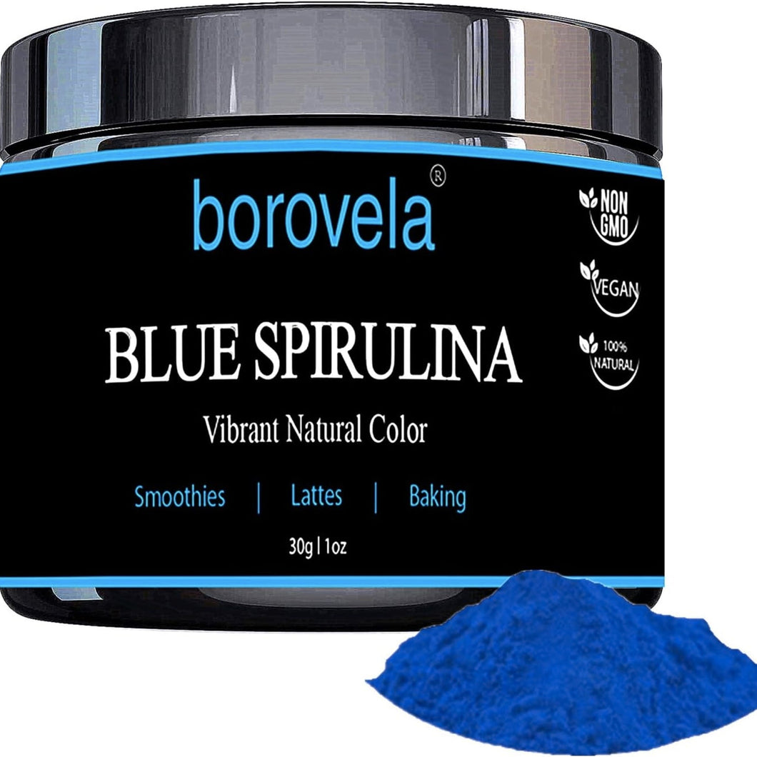 Borovela Blue Spirulina 30 Servings spirulina SUPPS247 