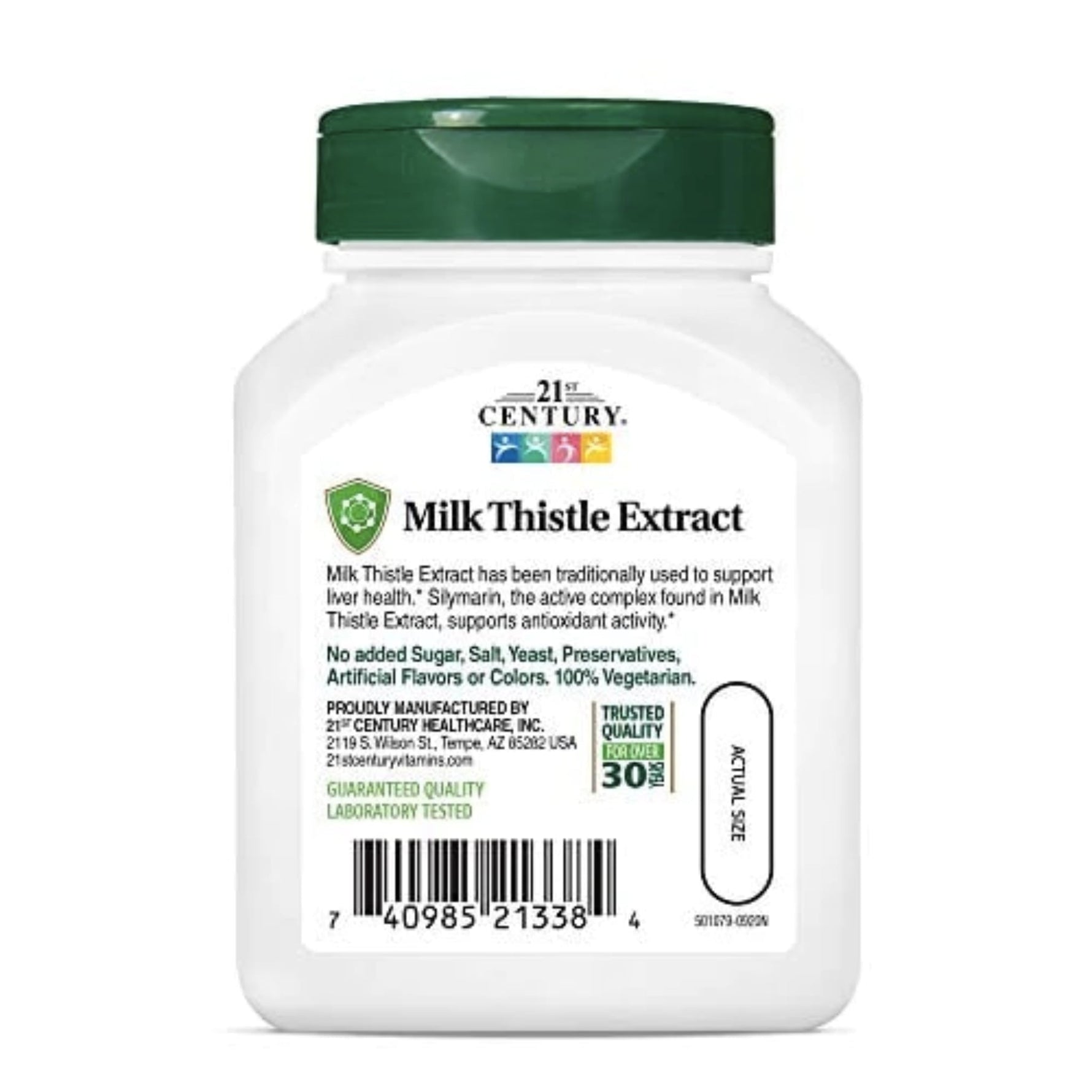 21st Century Milk Thistle Extract Milk Thistle 21st Century 