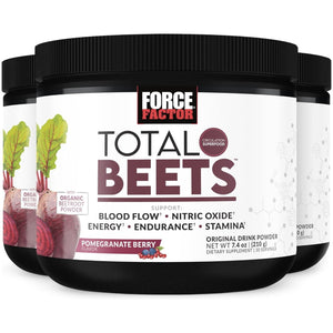 Force Factor's Total Beets beet root powder Amazon 210 g Pack of 3 Pomegranate Berry 