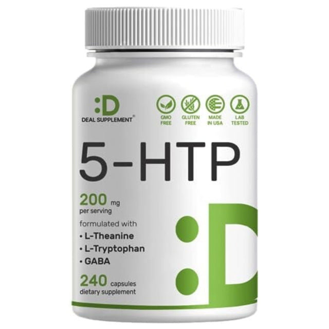 5-HTP 200 mg by Deal Supplement BRAIN BOOSTER Amazon 