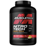 MuscleTech Nitro Tech 100% Whey Gold PROTEIN MUSCLETECH 5 lbs Banana 