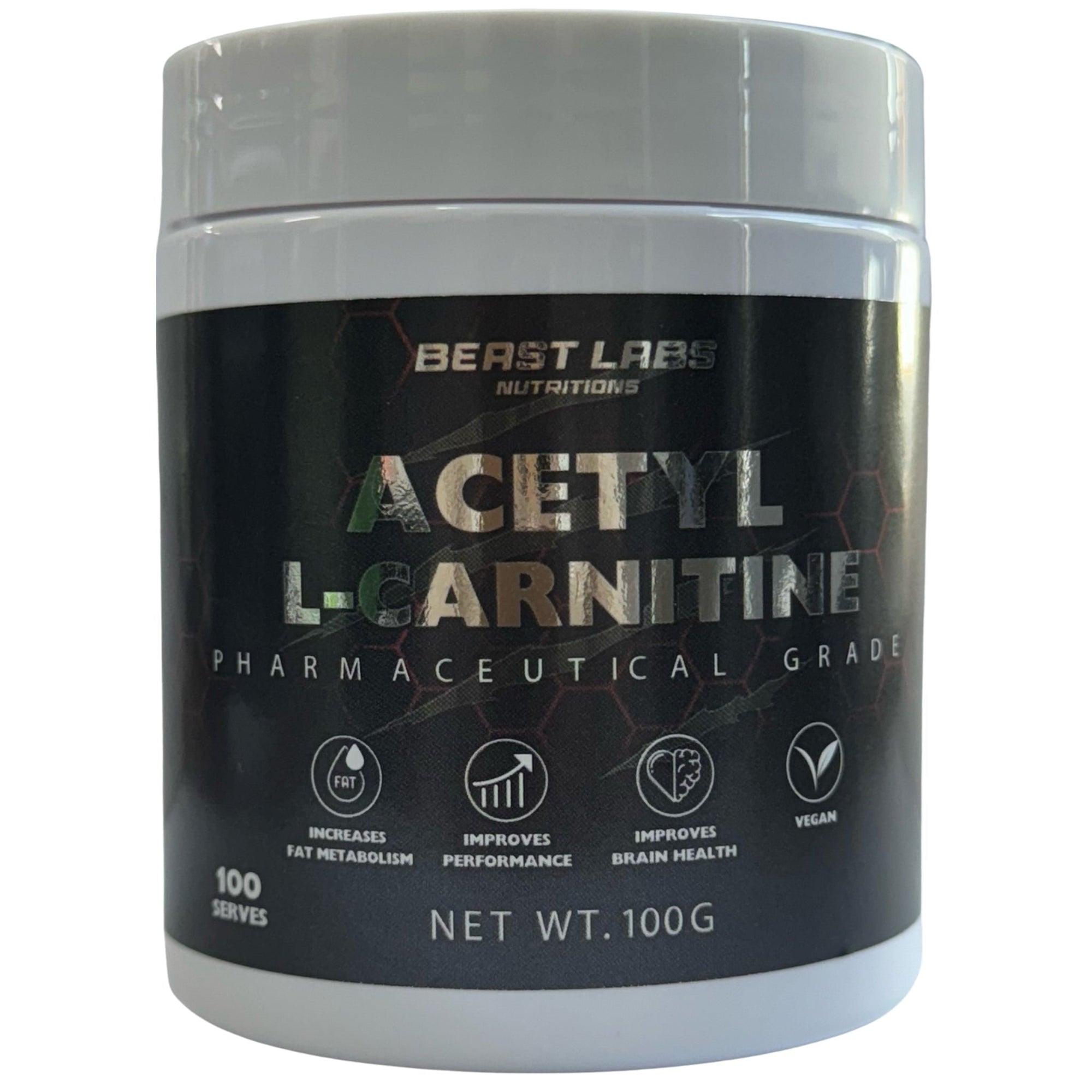 Acetyl L-Carnitine by Beast Labs Nutrition - Supplements | Supps247 Acetyl L-Carnitine by Beast Labs Nutrition - Supplements | Supps247