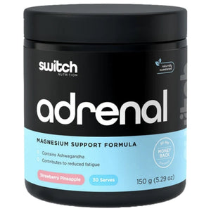 Adrenal Switch by Switch Nutrition anti stress, adrenal rebuild, supps247Springvale STRAWBERRY PINEAPPLE 30 serves 