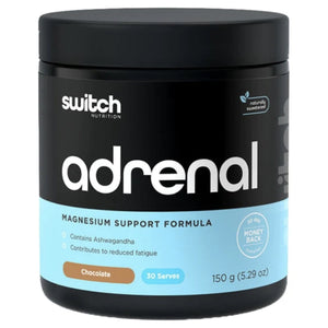 Adrenal Switch by Switch Nutrition anti stress, adrenal rebuild, supps247Springvale CHOCOLATE 30 serves 
