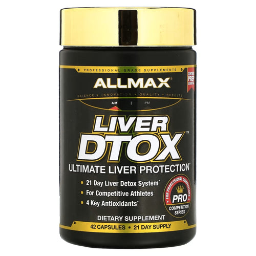 Allmax Liver DTOX Ultimate Liver Protection Detox & Cleanse ALLMAX Essentials 