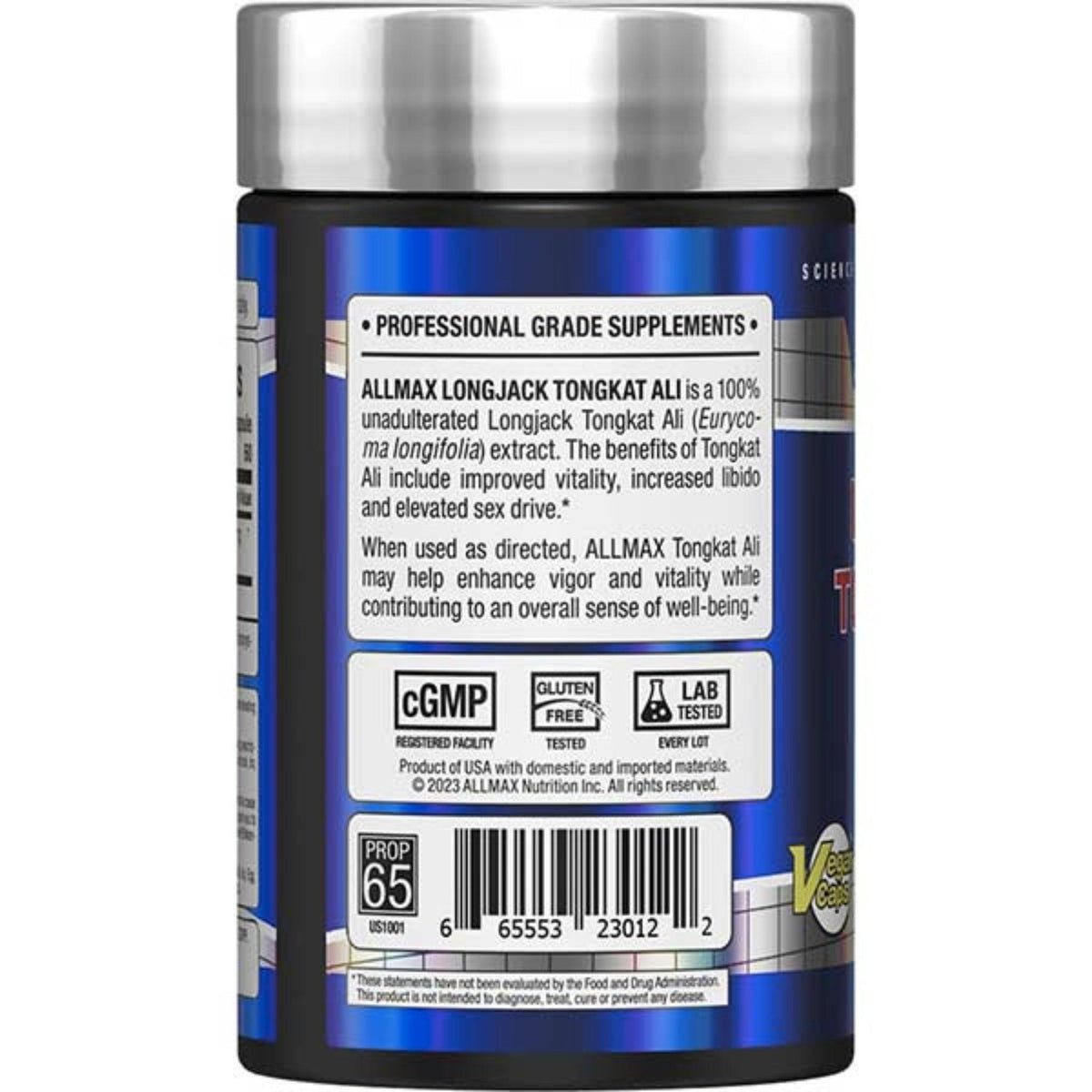 Allmax Longjack Tongkat Ali GENERAL HEALTH ALLMAX Essentials  - Image 3