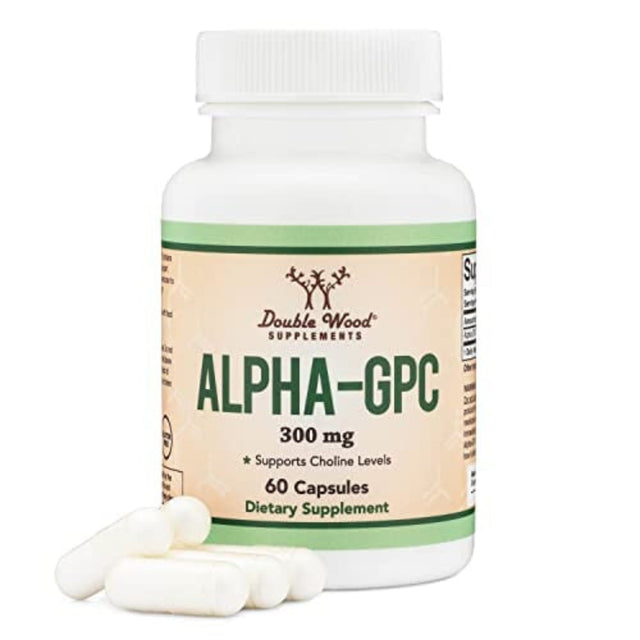 Alpha GPC by Double Wood Supplements Choline Amazon 