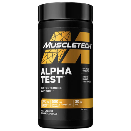 Alpha Test by MuscleTech Shilajit supps247Springvale 