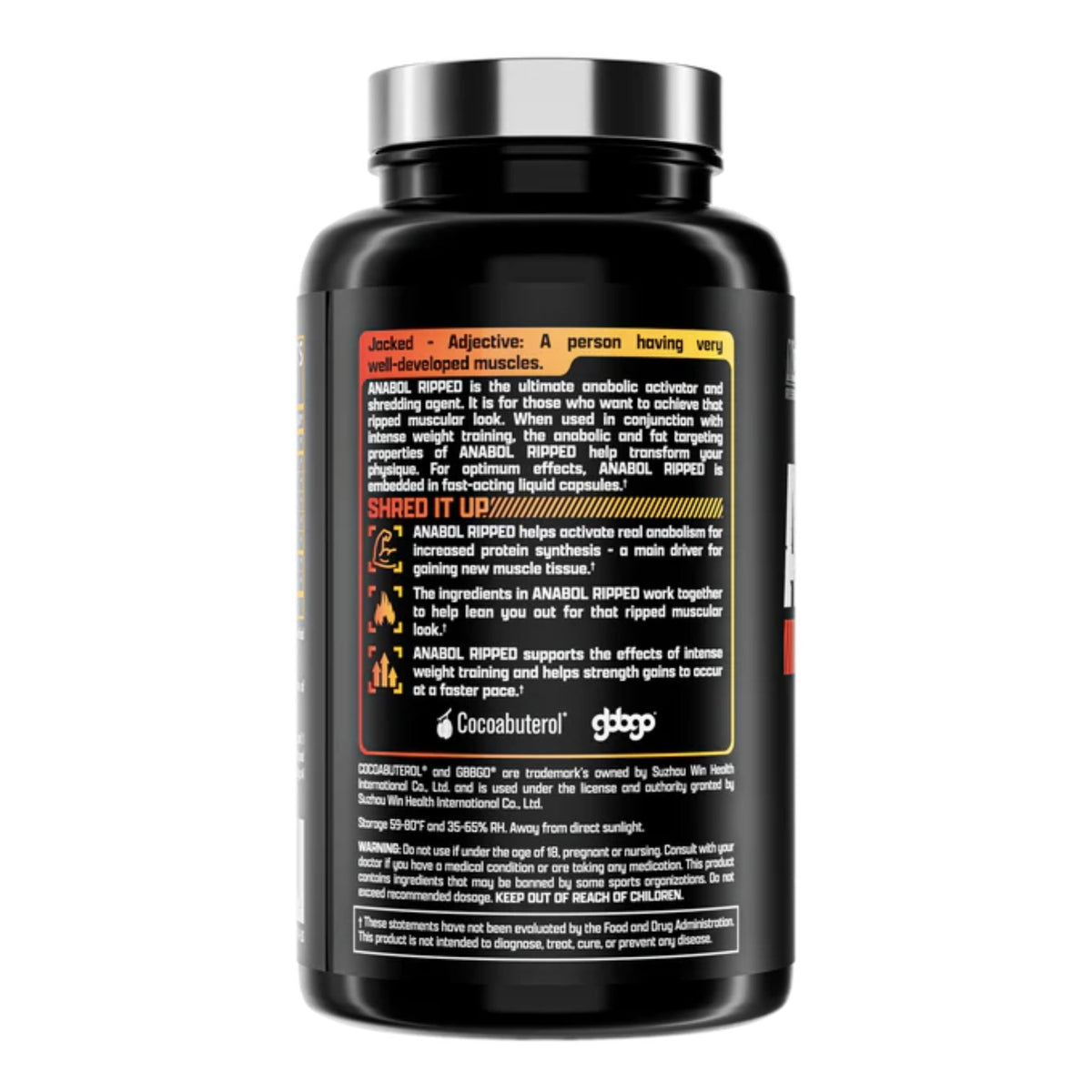 Anabol Ripped by Nutrex Research GENERAL HEALTH NUTREX  - Image 2