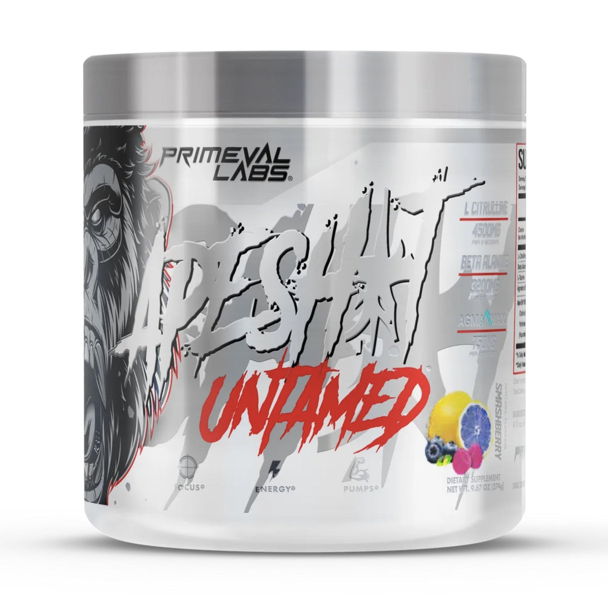 Ape Sh*t Untamed by Primeval Labs Pre-Workout Primeval Labs Smashberry 