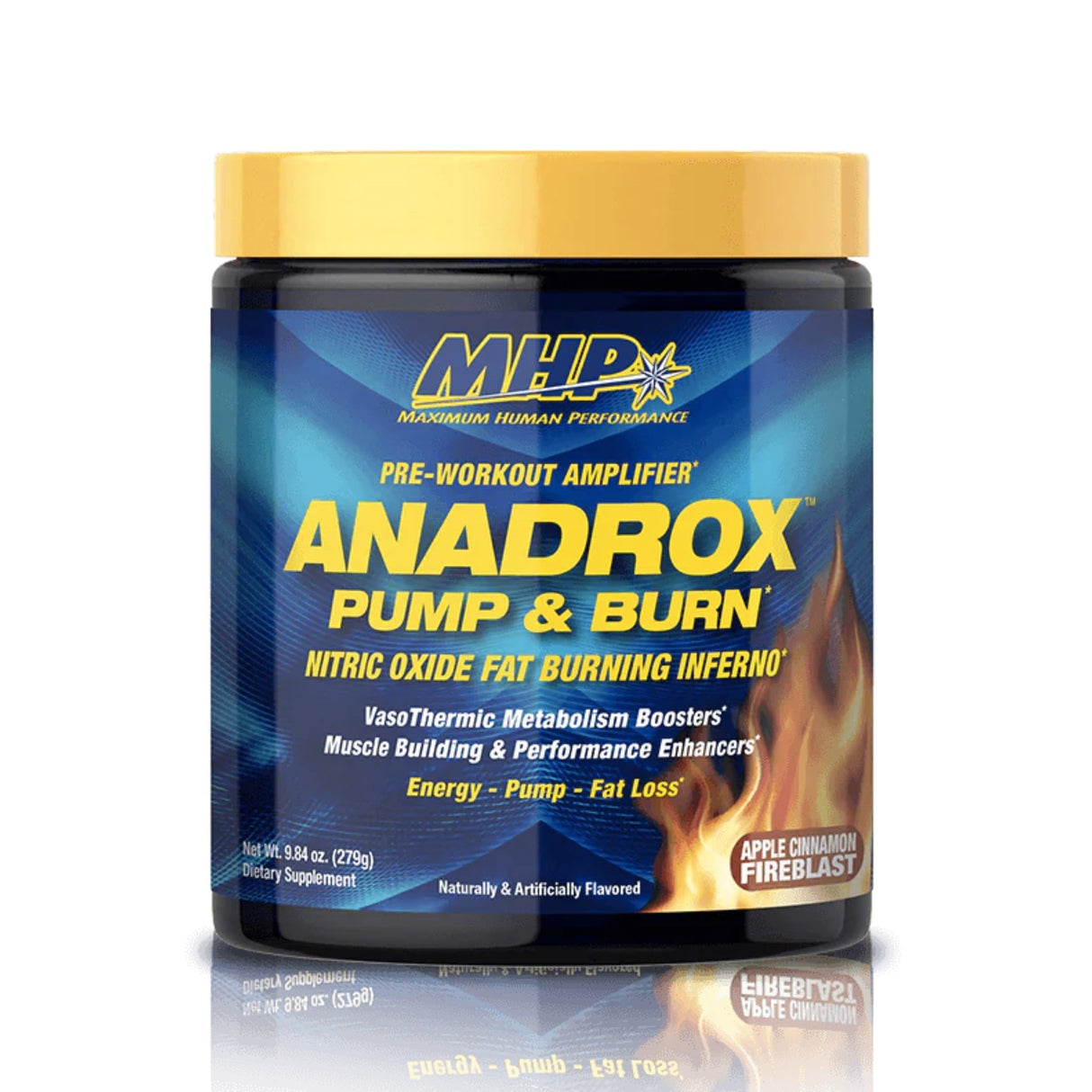 MHP Anadrox Pump & Burn Pre-Workout Pre-Workout supps247Springvale Apple Cinnamon 