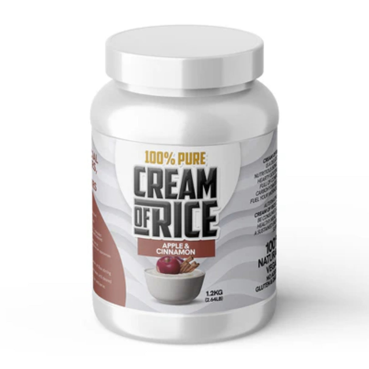 100% Pure Cream of Rice Back to results SUPPS247 Apple and Cinnamon 