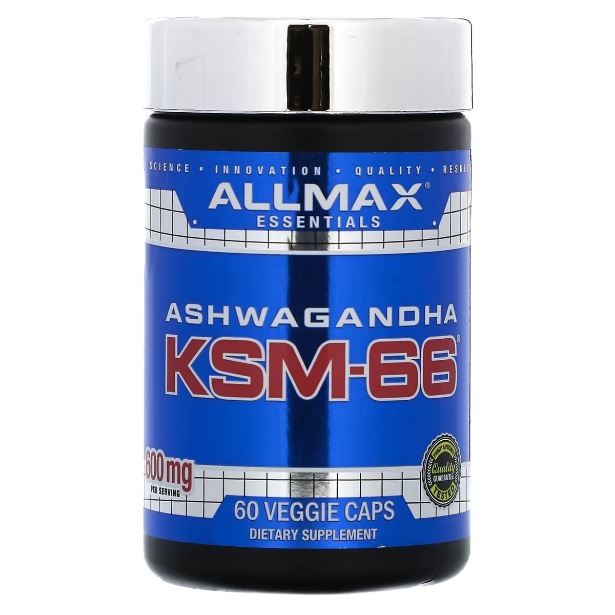 Allmax Essentials Ashwagandha KSM-66 ashwaganda ALLMAX Essentials  - Image 1