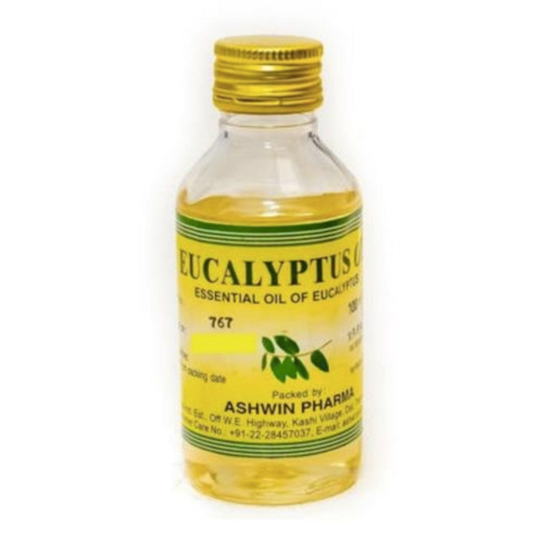 Ashwin Eucalyptus Oil 100 ml Essential Oil Blends supps247Springvale 