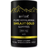 Pure Himalayan Shilajit Gummies Gold Vitamins, Minerals & Supplements SUPPS247 60 Gummies 