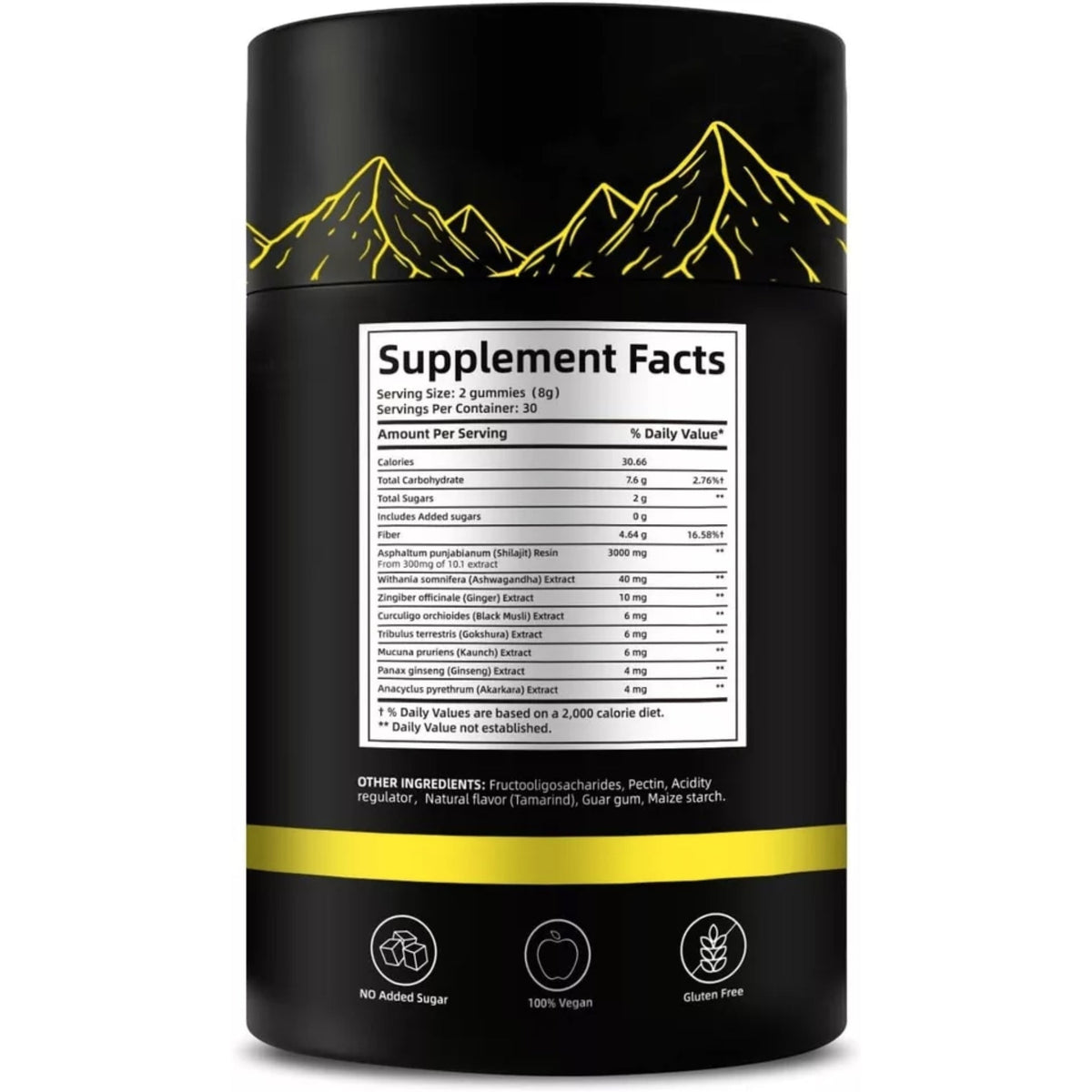 Pure Himalayan Shilajit Gummies Gold Vitamins, Minerals & Supplements SUPPS247  - Image 2