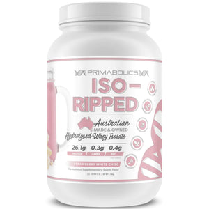 Iso-Ripped by Primabolics PROTEIN Primabolics 4 Lbs Strawberry White Chocolate 