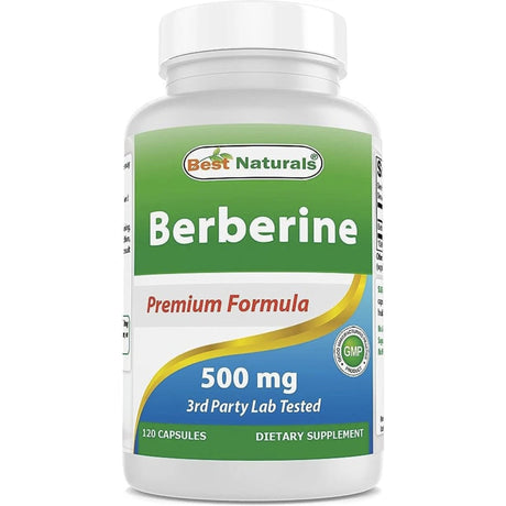 Best Naturals Berberine 500 mg GENERAL HEALTH Best Naturals 