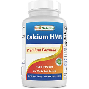 Best Naturals Calcium HMB Pure Powder 8 OZ Calcium SUPPS247 