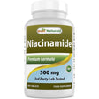 Best Naturals Niacinamide 500 mg Vitamin B Best Naturals 