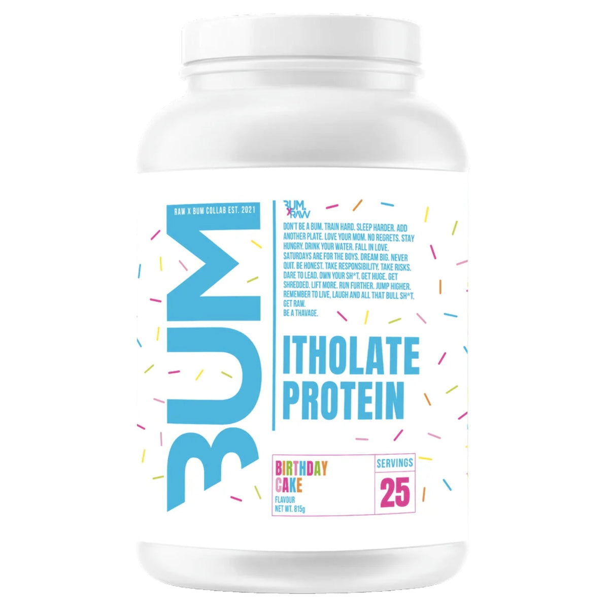 CBUM Itholate Protein 2 LB Protein isolate supps247Springvale Birthday Cake  - Image 3