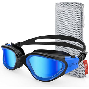 Emsina Polarized Swimming Goggles goggles Amazon Blue 