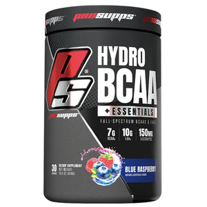 PS Hydro BCAA + Essentials EXPIRY 02/08/24 Amino Acids supps247Springvale 30 Servings BLUE RASPBERRY 
