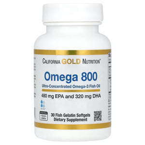 California GOLD Nutrition Omega 800 omega 3 SUPPS247 